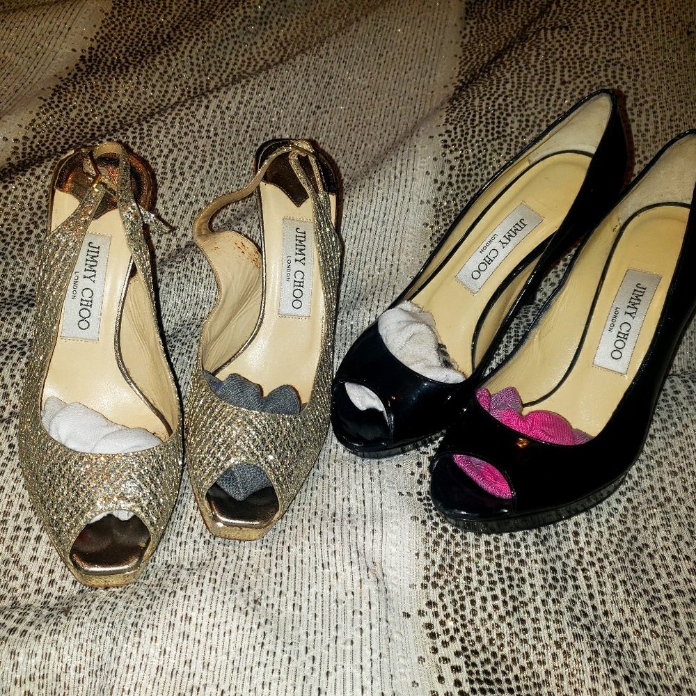 Deal of the year 2 pair Jimmy Choo heels for 160